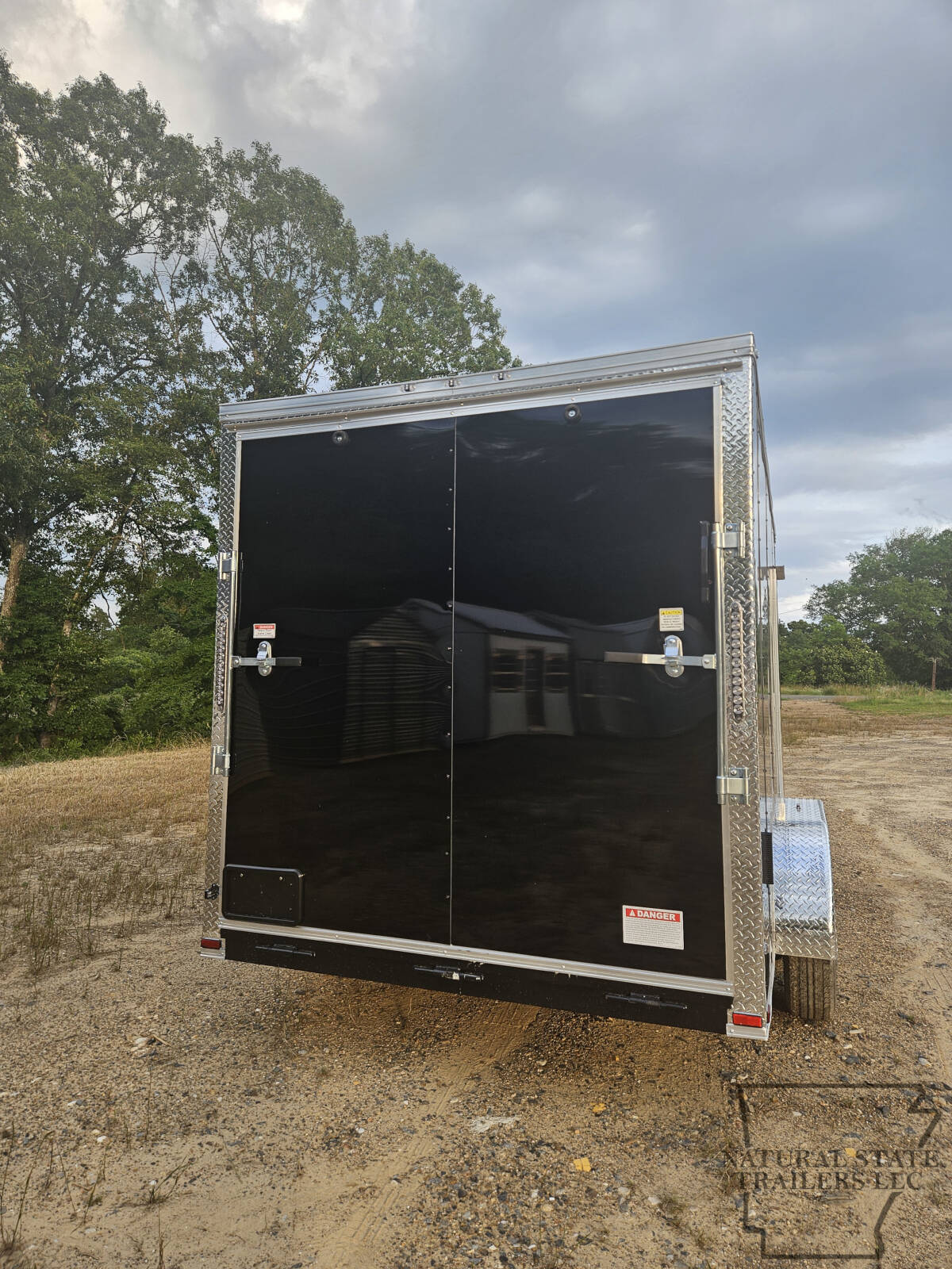 2026 Black Quality Cargo 7X14TA 