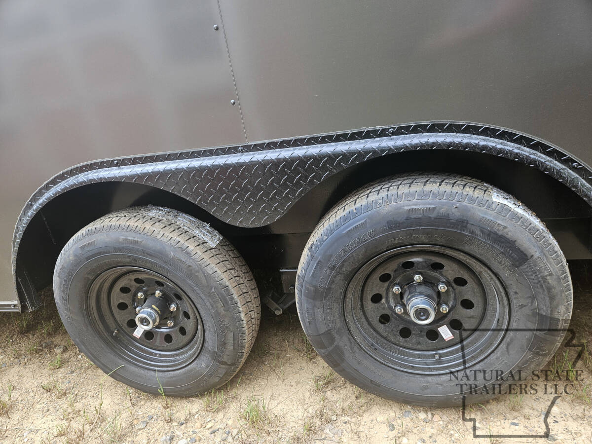 2026 Charcoal Gray Quality Cargo 8.5X20TA BOP