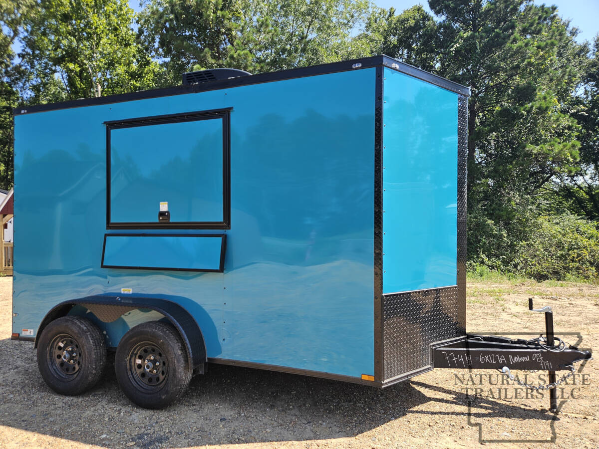 2026 Water Blue Quality Cargo 6X12TA BOP