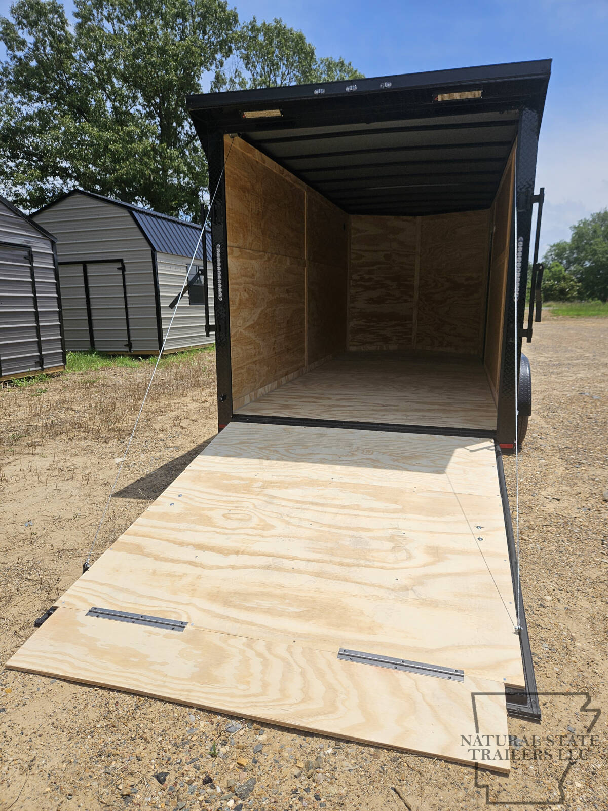 2026 Camouflage (Camo) Quality Cargo 7X16TA BOP Rear Wing and Lights